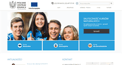 Desktop Screenshot of pl.edu.pl